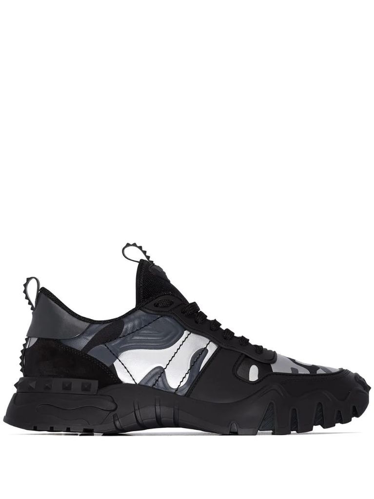 Rockrunner leather sneakers