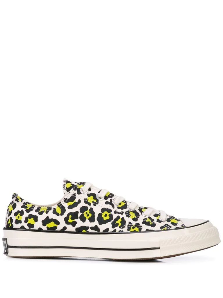 Chuck Taylor leopard sneakers