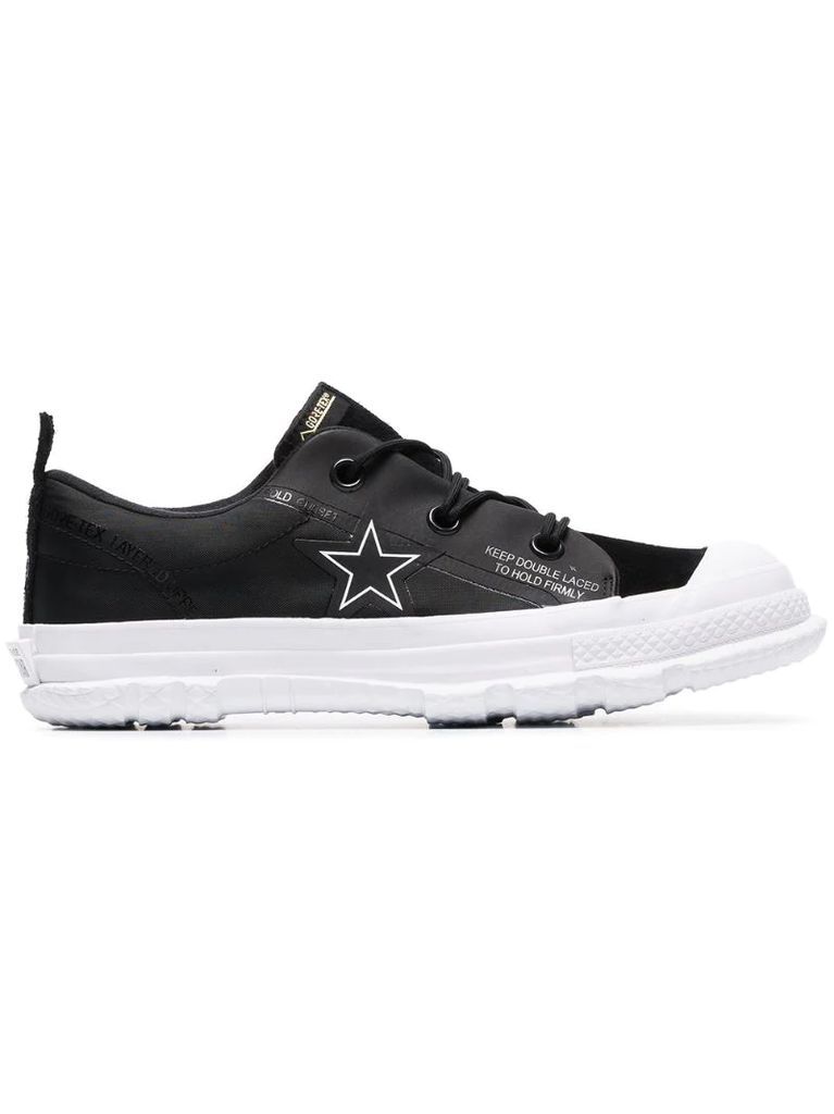 black One Star MC18 sneakers