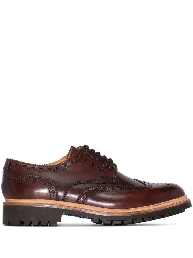 Archie leather brogues