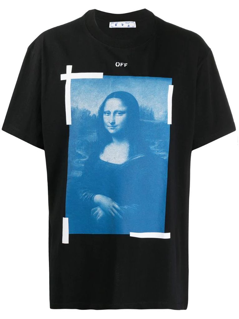 Mona Lisa graphic print T-shirt