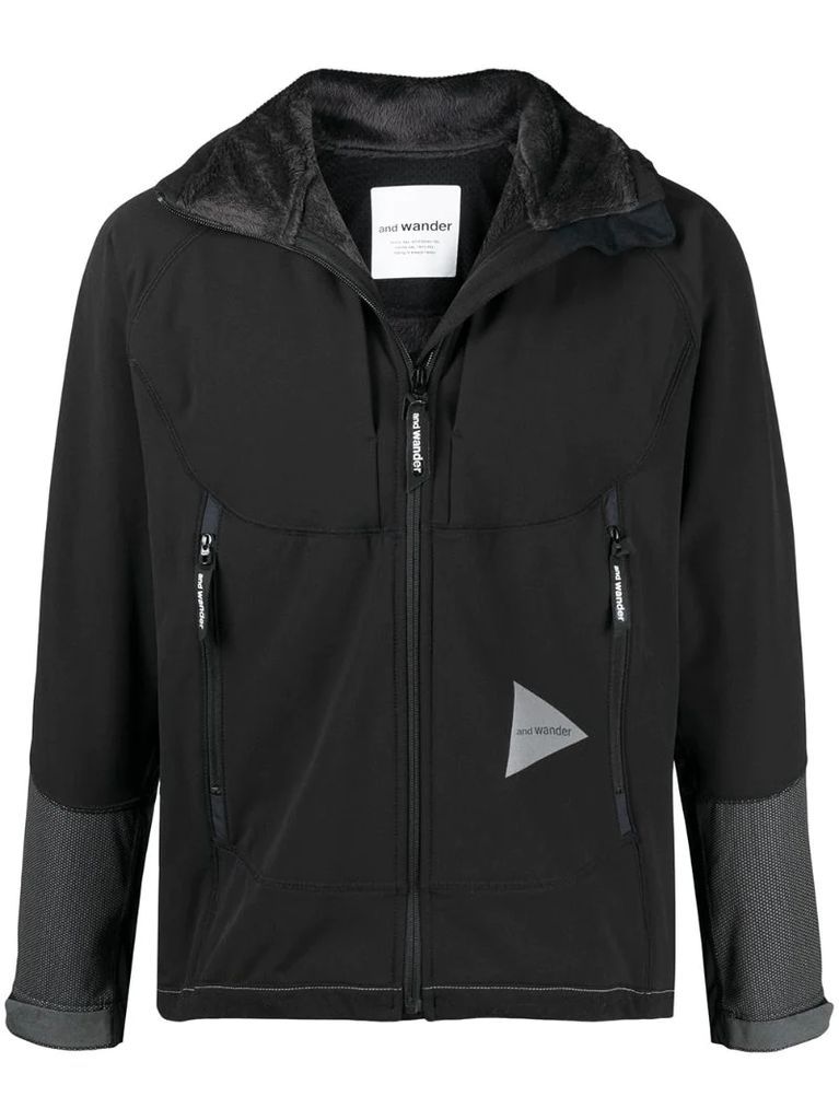 glow-in-the-dark hooded jacket