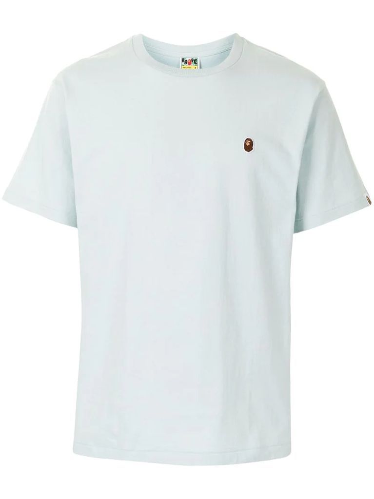 embroidered ape face cotton T-shirt