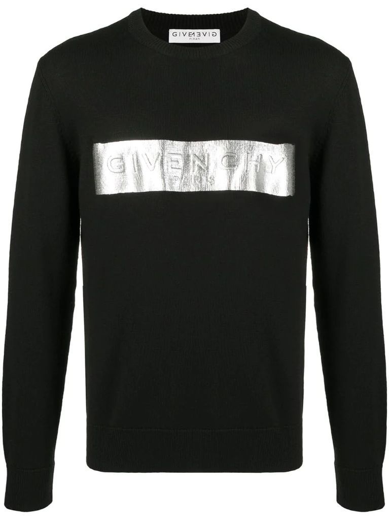 logo-patch jumper