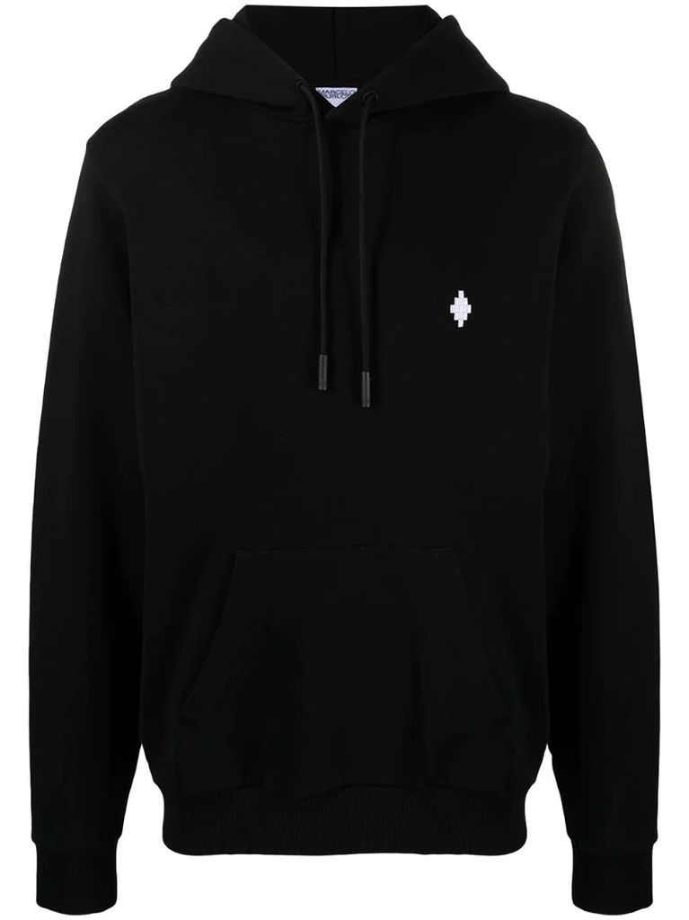 Cross logo hoodie
