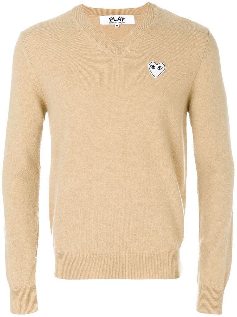 v-neck jumper