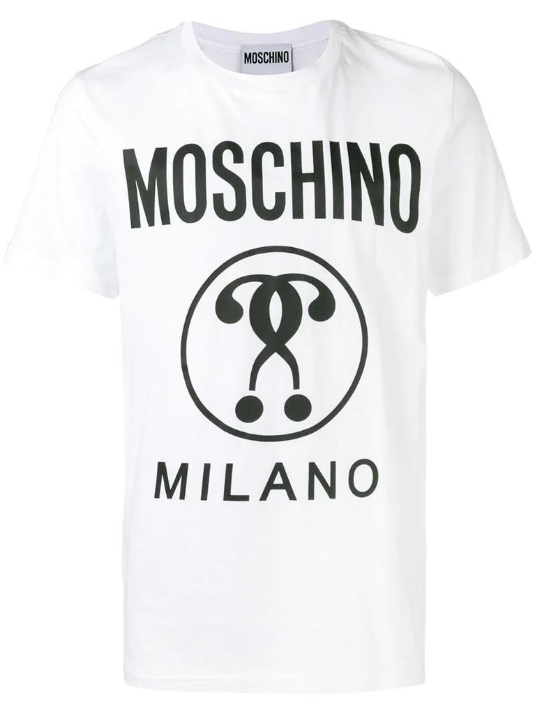 logo print T-shirt