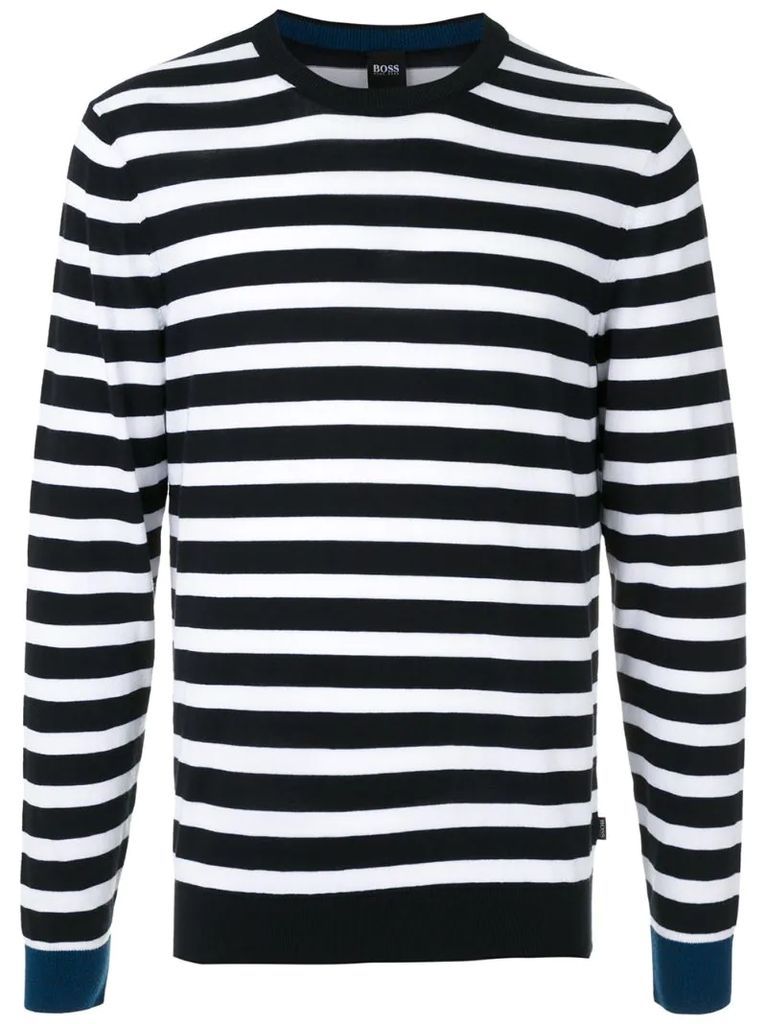 cotton striped jumper