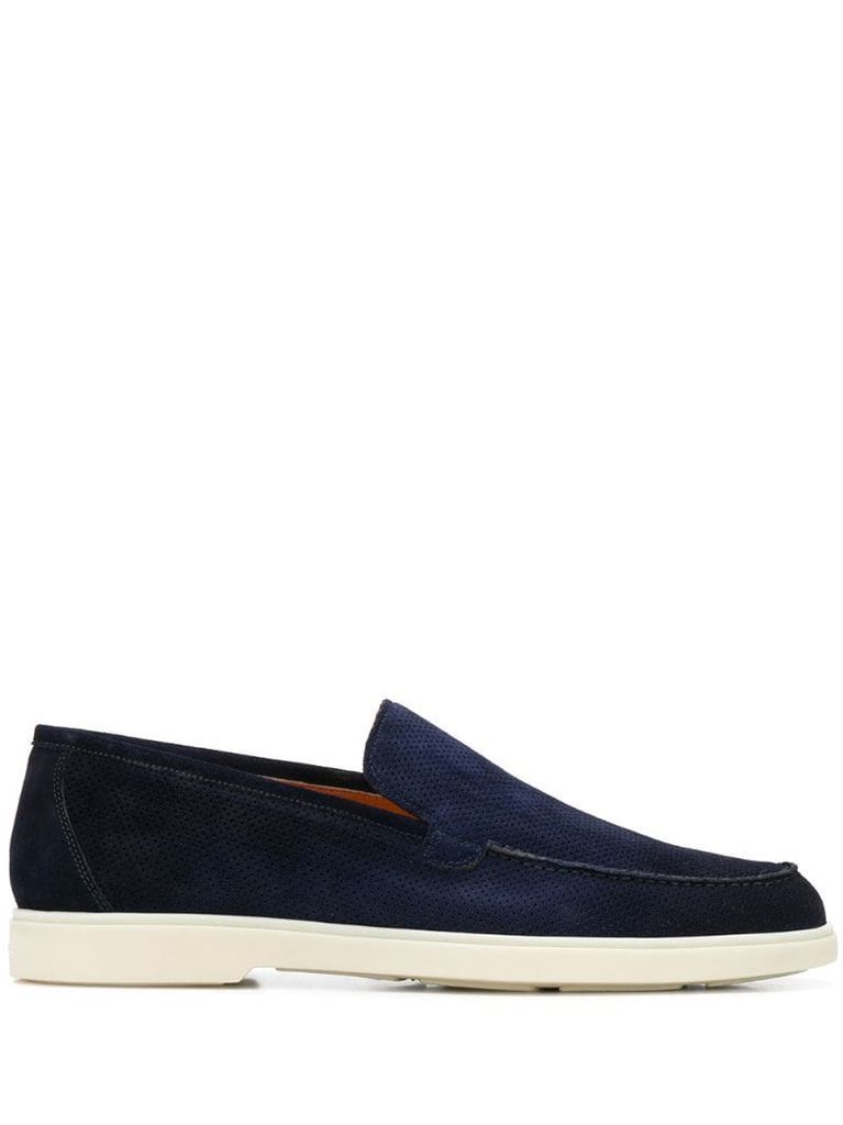 flat slip-on loafers