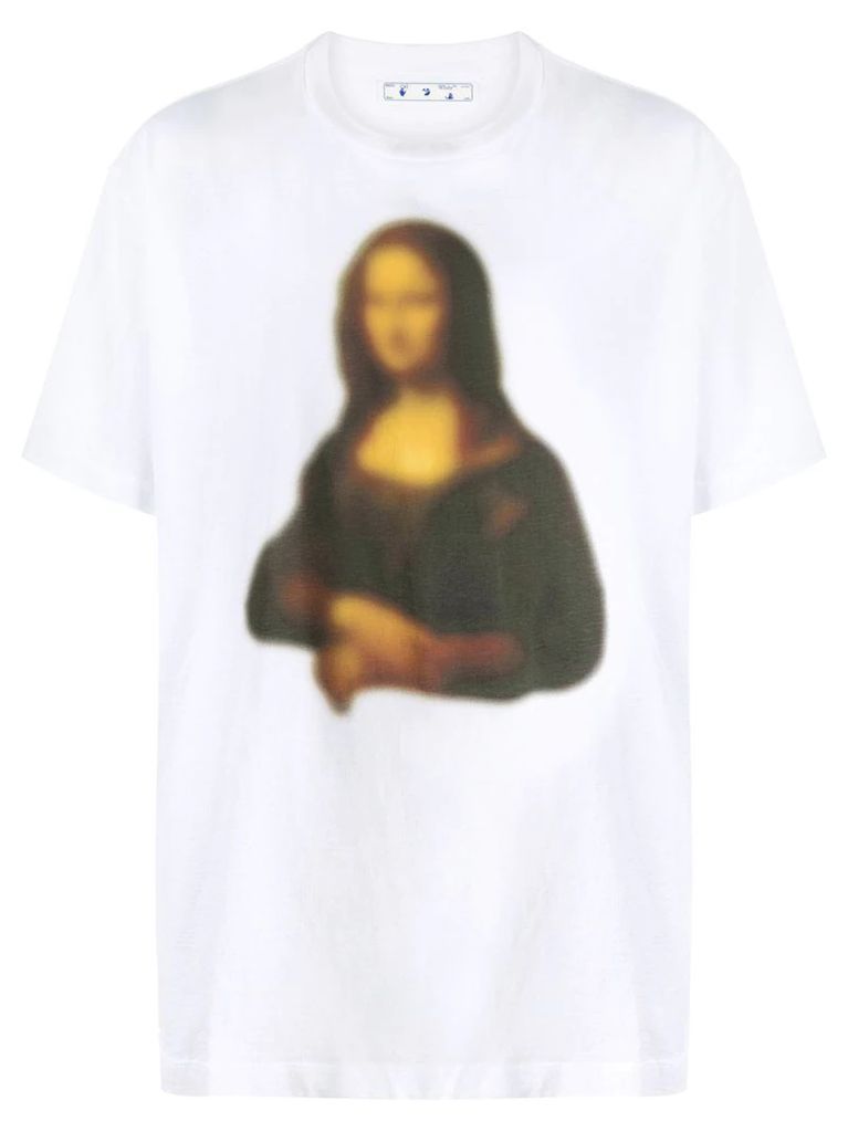 Mona Lisa print T-shirt