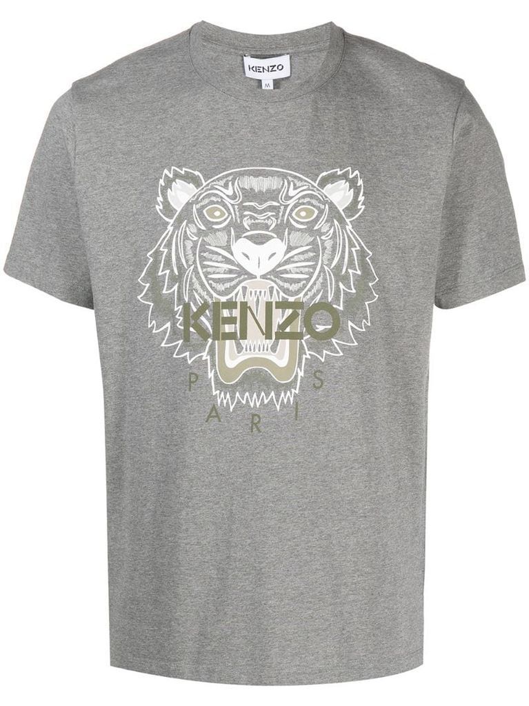 Tiger motif T-shirt
