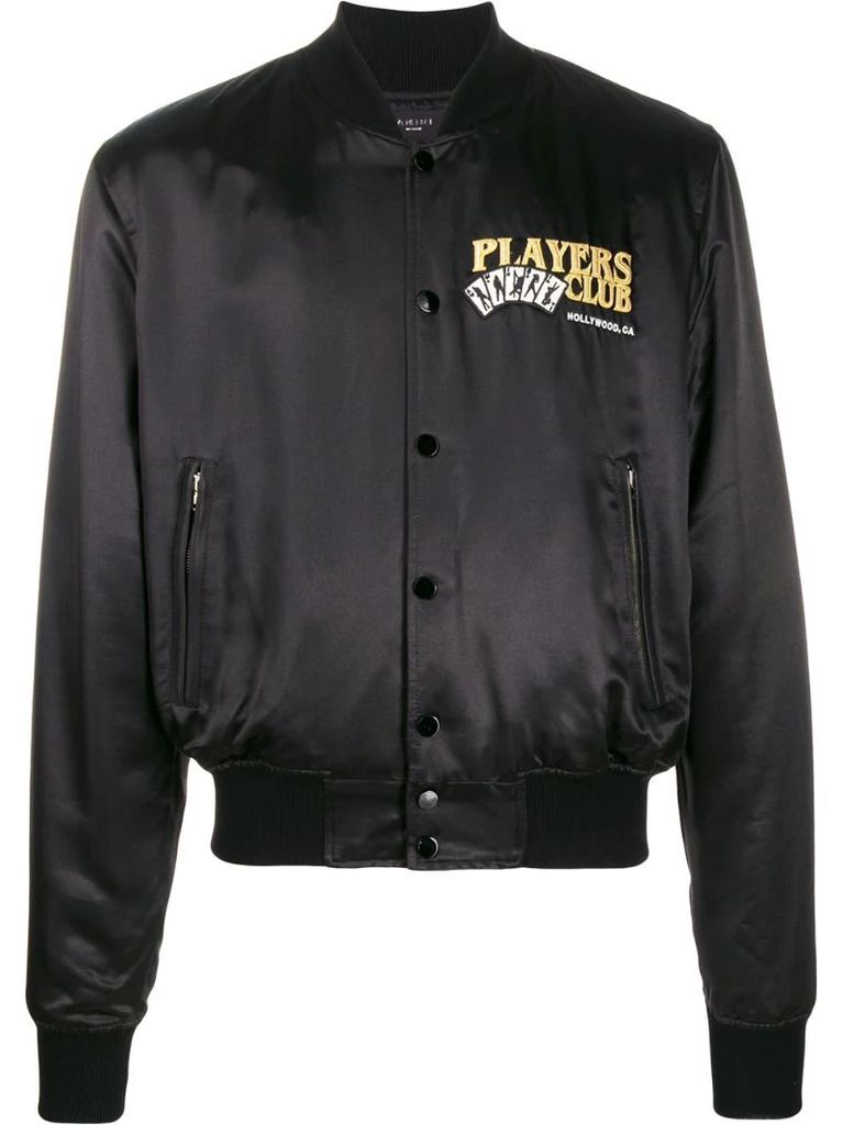 Players Club bomber jacket
