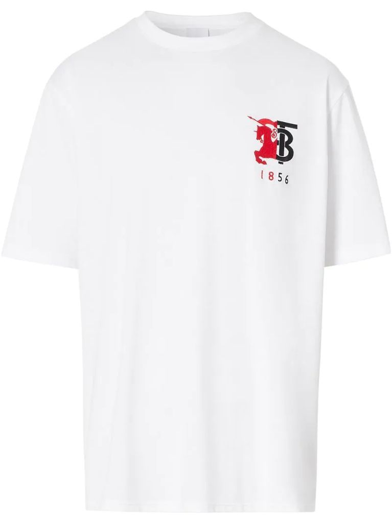 graphic logo short-sleeved T-shirt