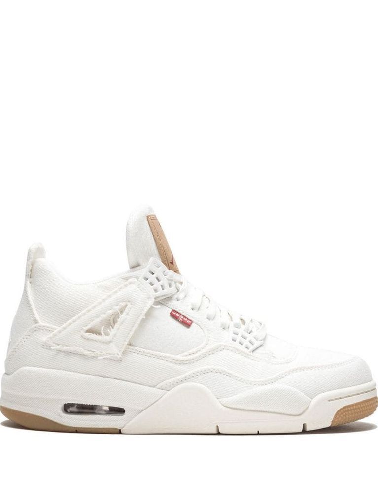 Air Jordan 4 Retro Levis NRG white denim