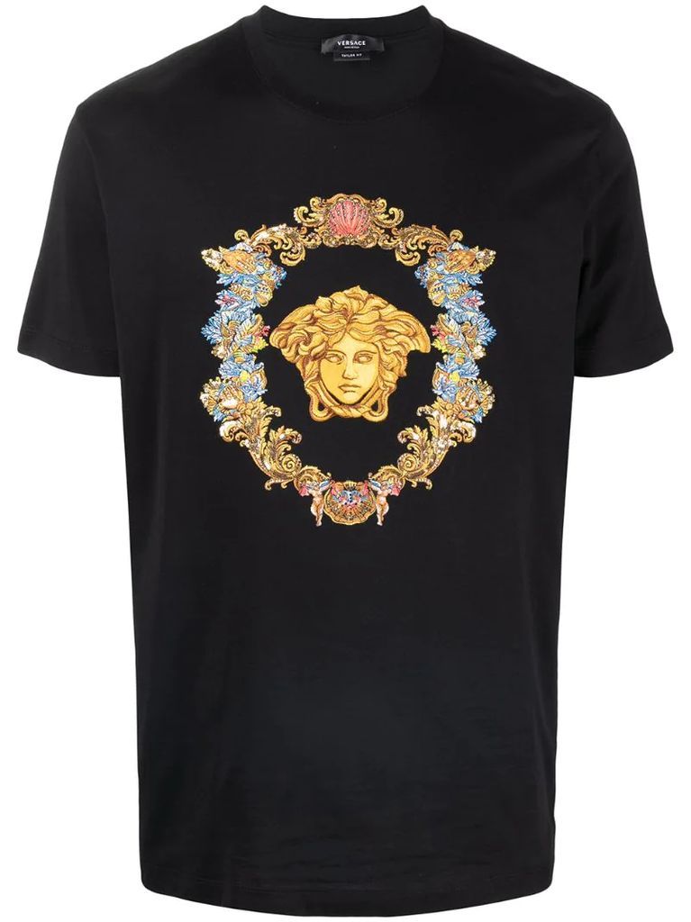 Trésor Medusa embroidered T-shirt