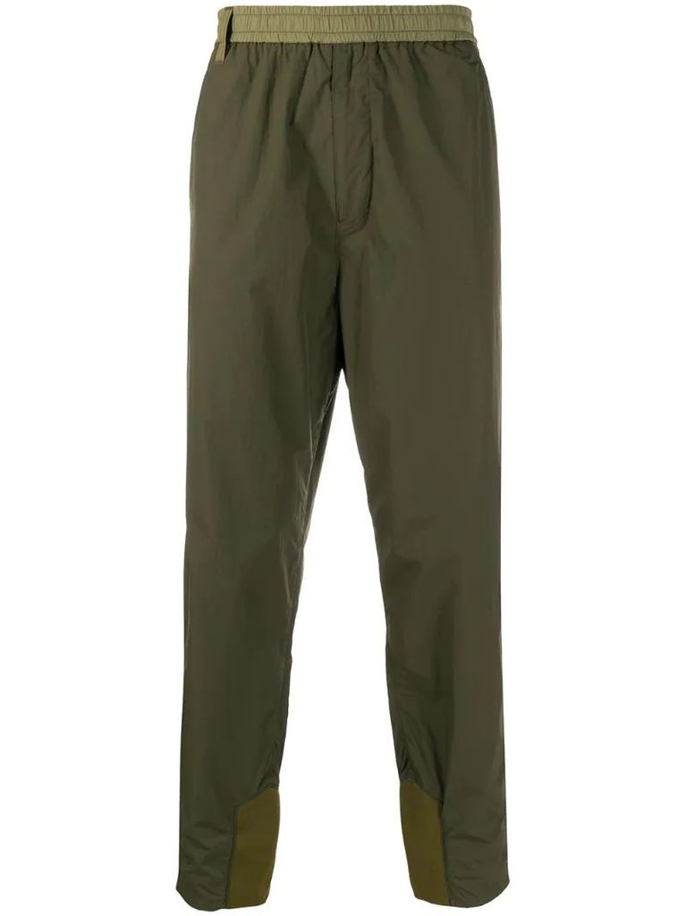 tapered track trousers