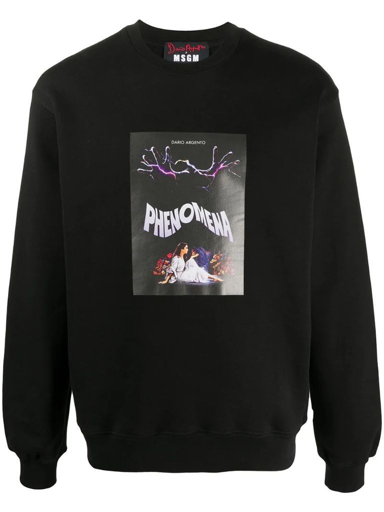 Phenomena print sweatshirt