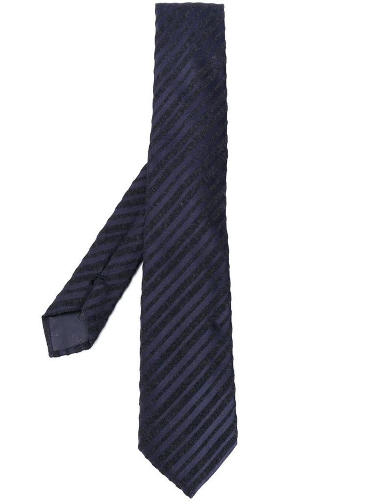 adjustable striped tie