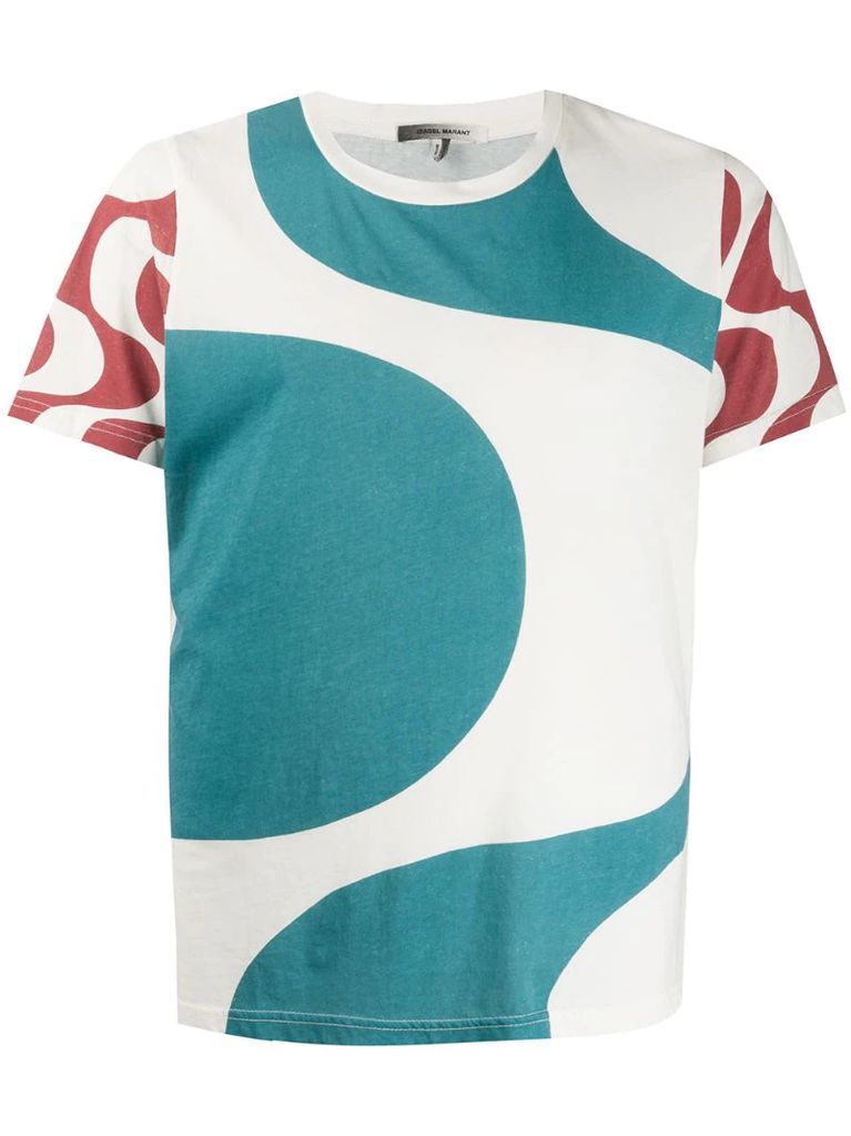 Aweyh abstract print T-shirt