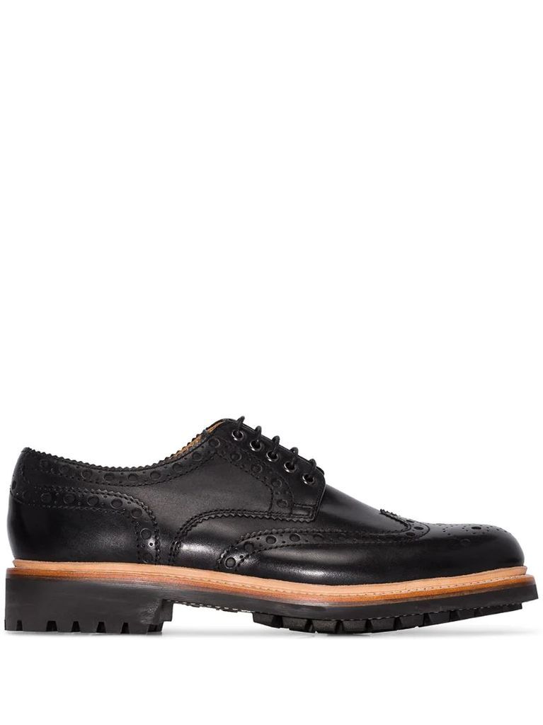 Archie leather brogues