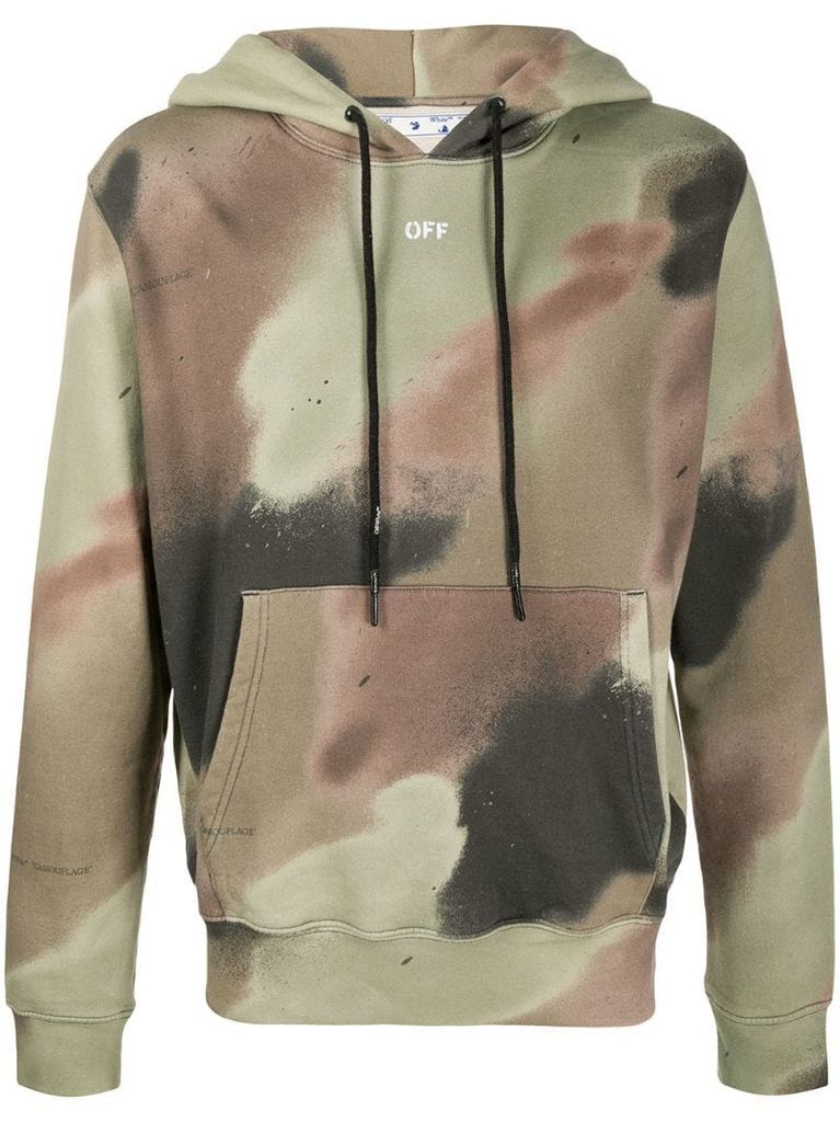 Camouflage Stencil hoodie
