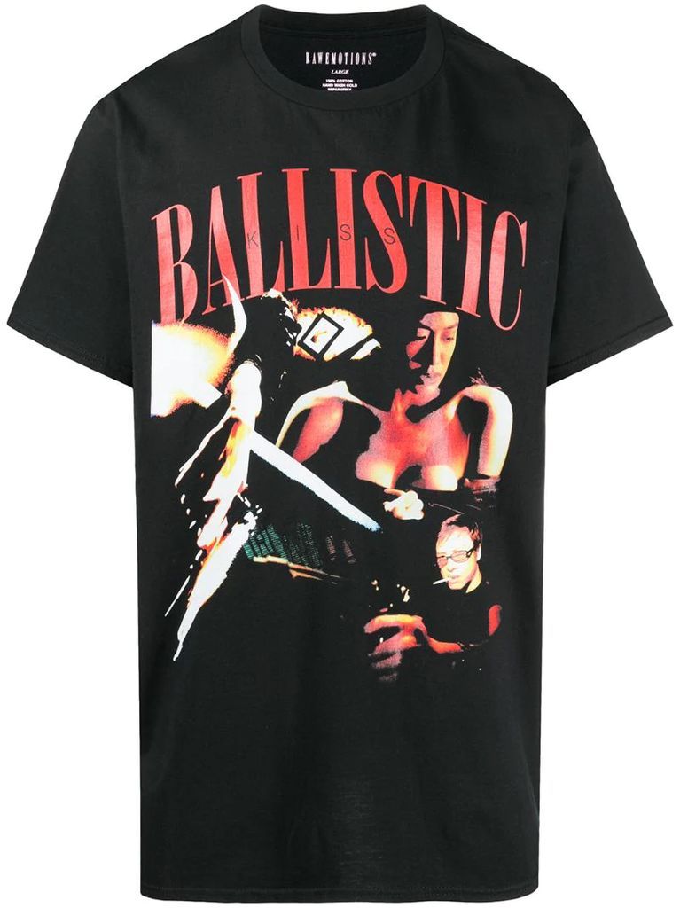 Ballistic print t-shirt