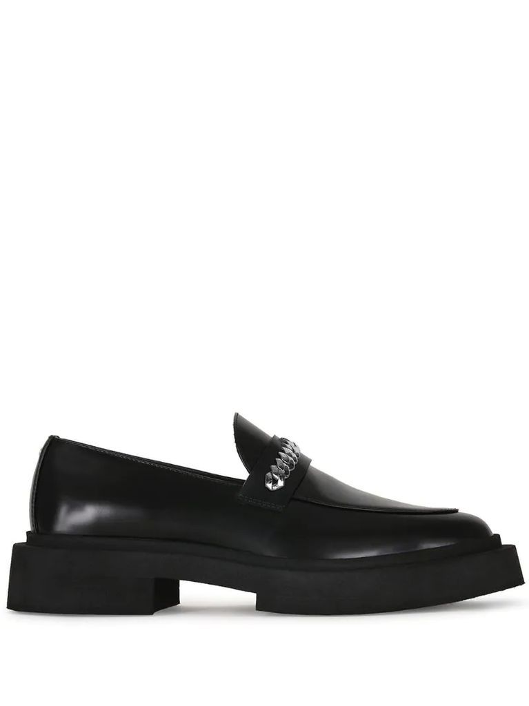 Achille chain loafers