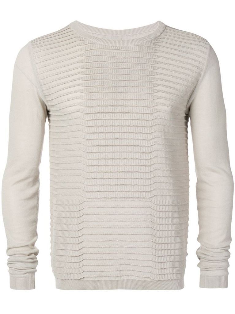 ribbed sweater