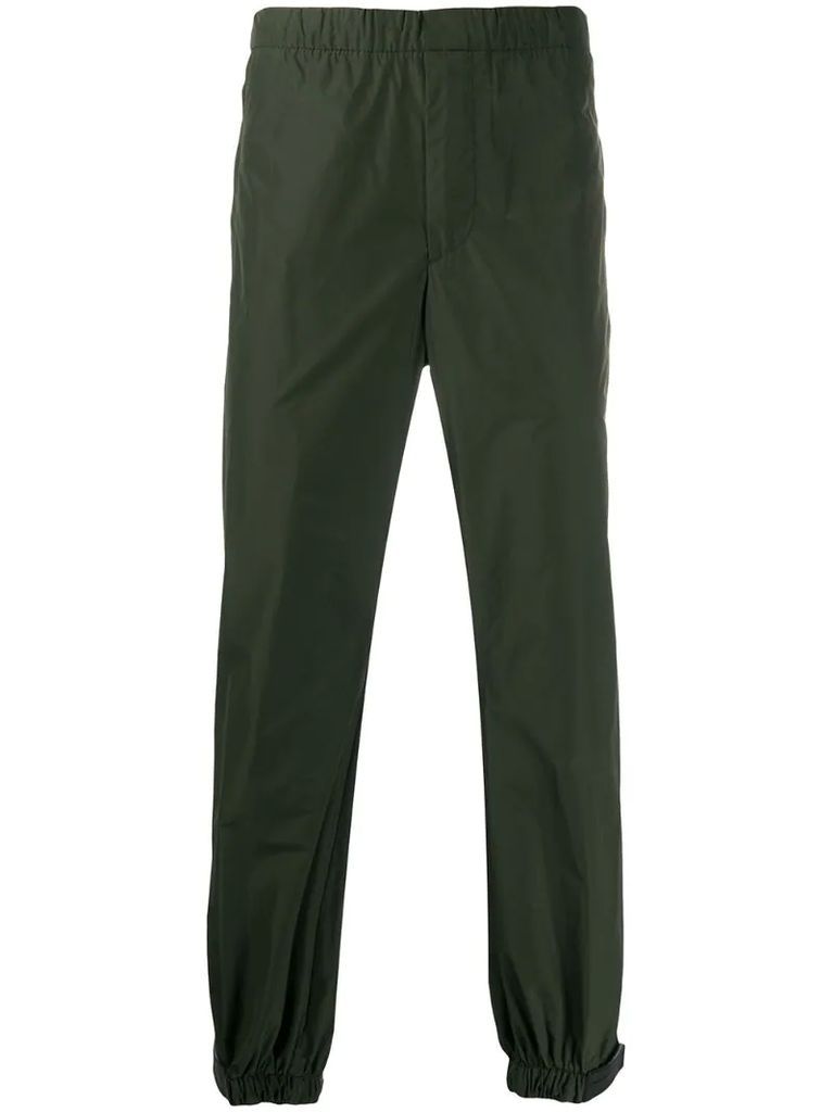 touch-strap technical trousers