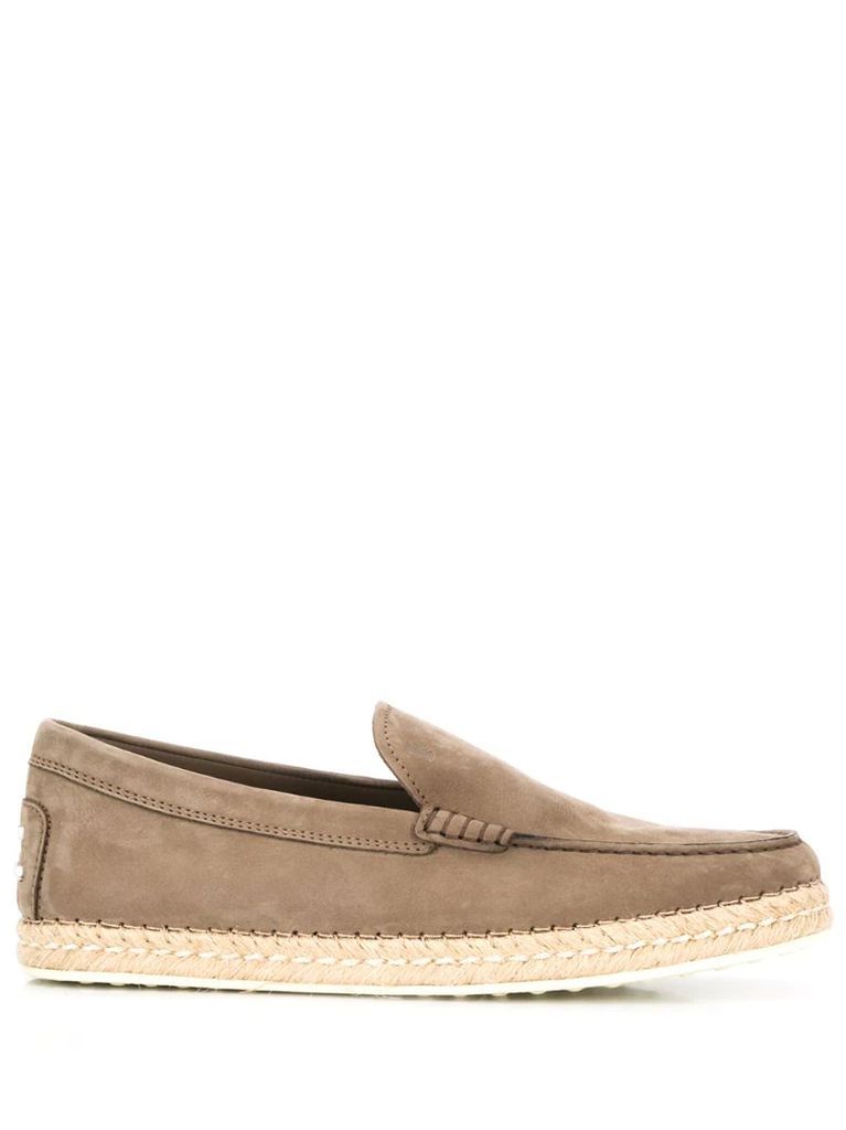 slip-on suede shoes