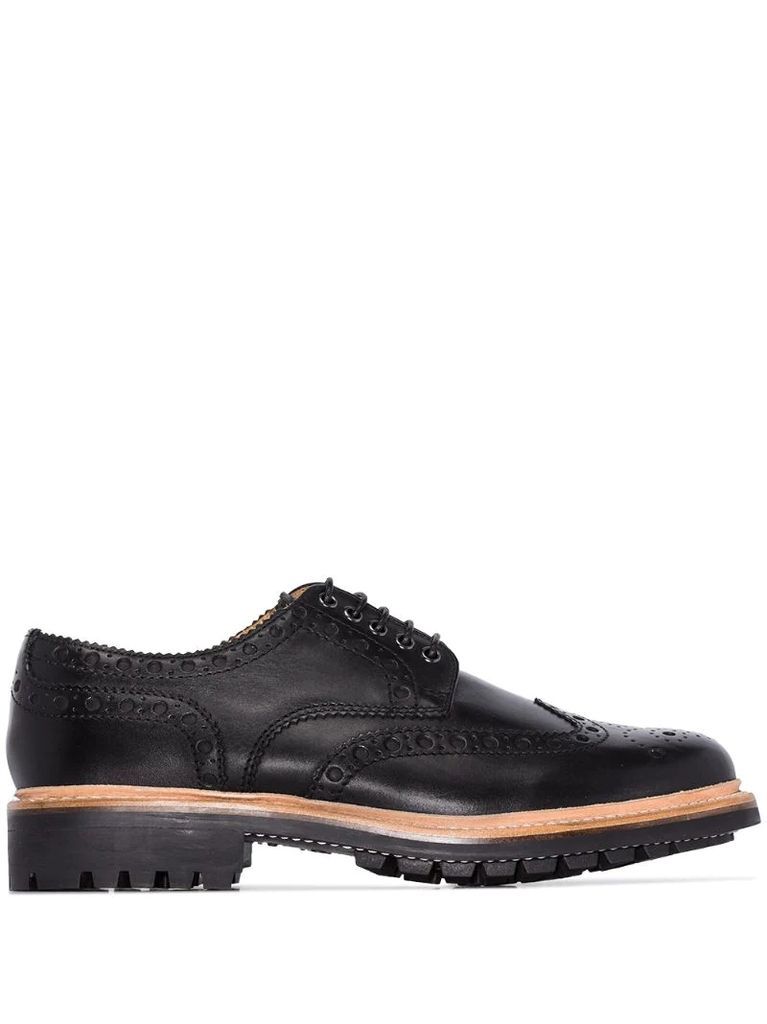 Archie ridged-sole brogues