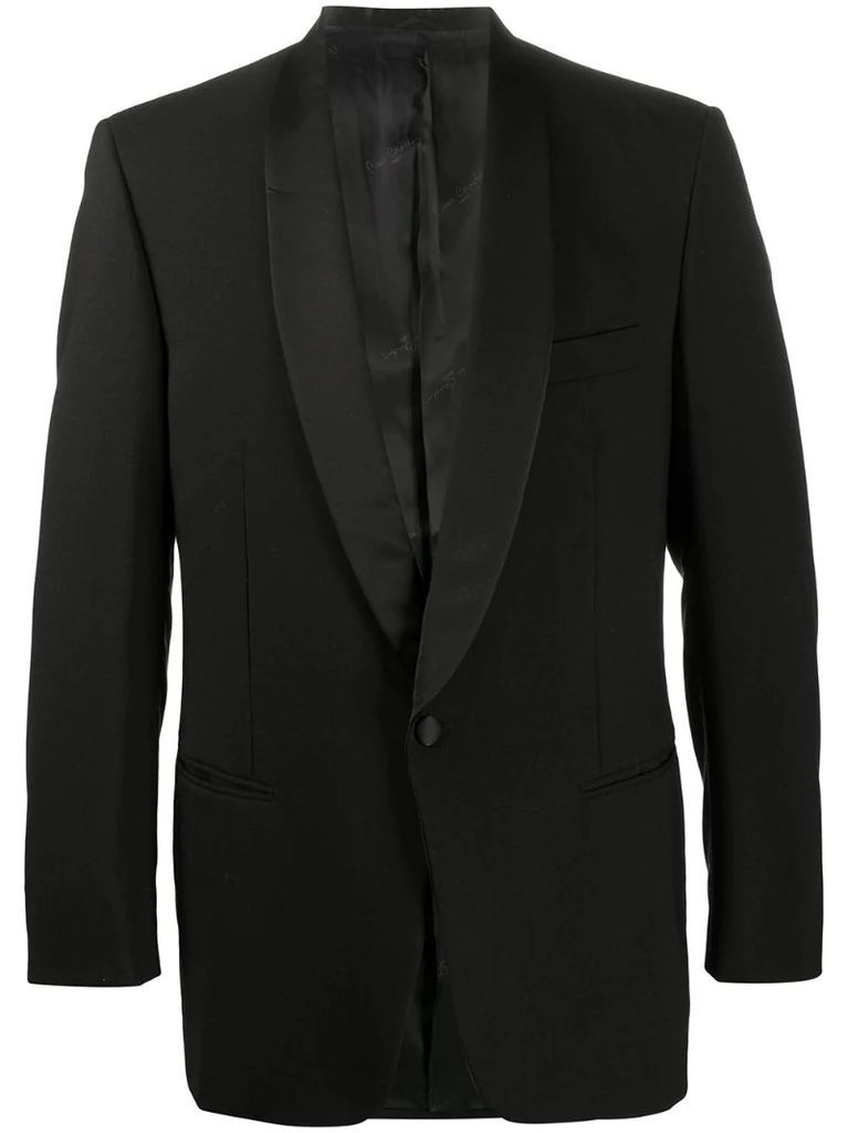 1990s tuxedo jacket