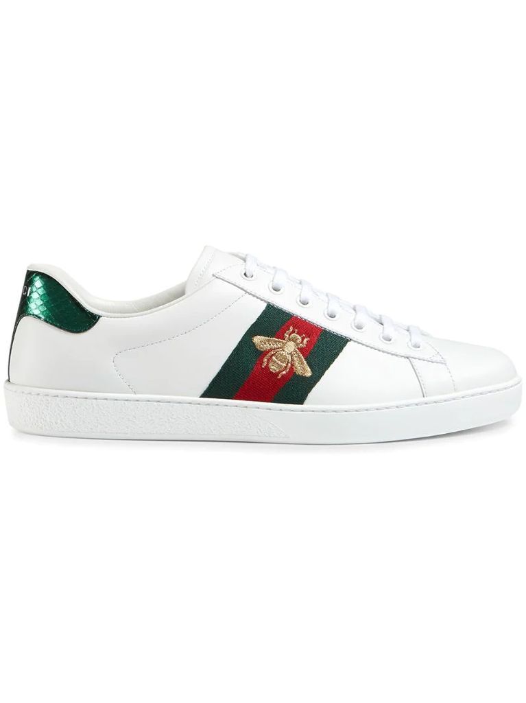Ace embroidered low-top sneakers