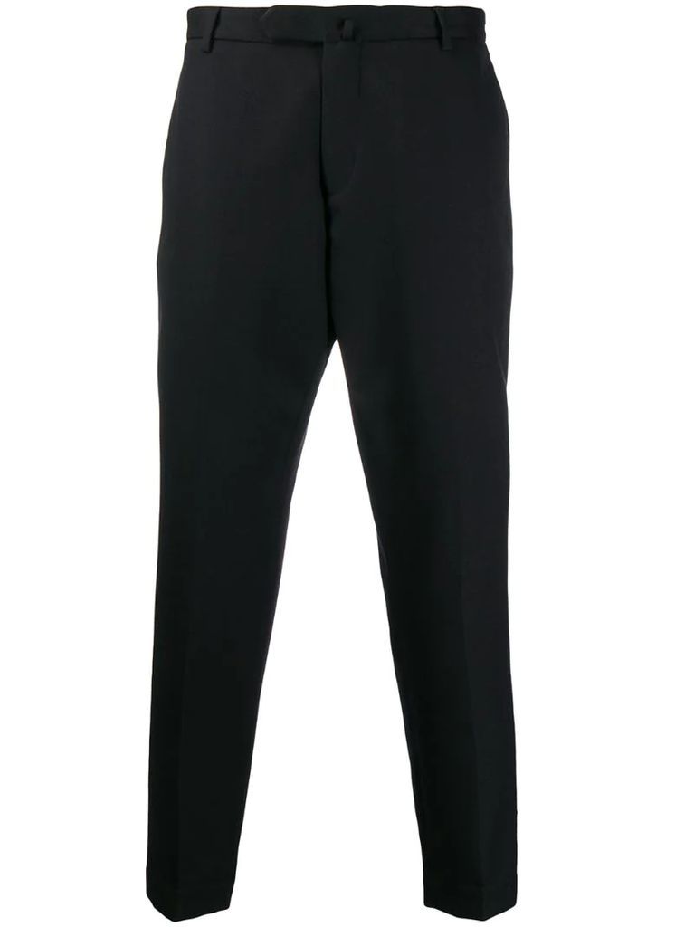 Nagone creased cropped trousers
