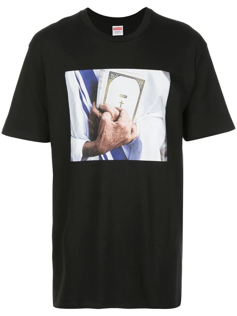 Bible print T-shirt