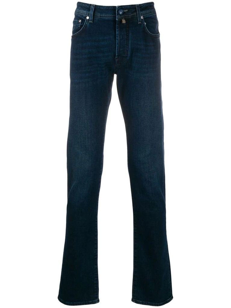 straight leg jeans