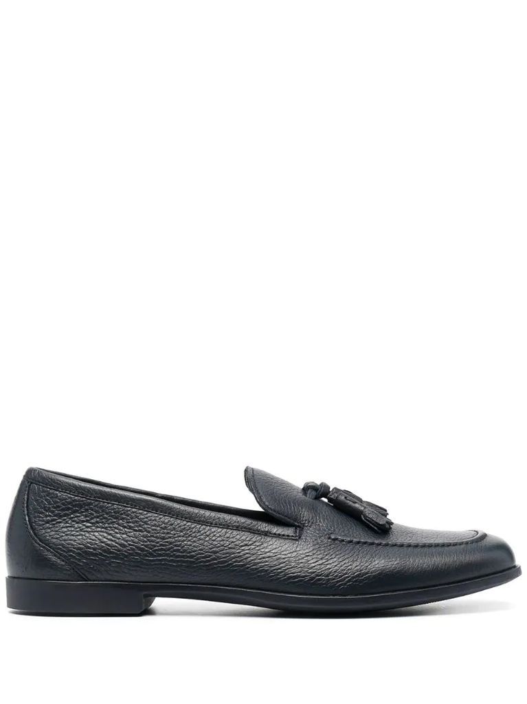 front tassel loafers