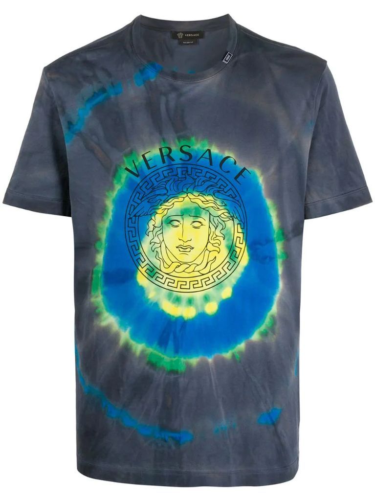 medusa tie-dye print T-shirt