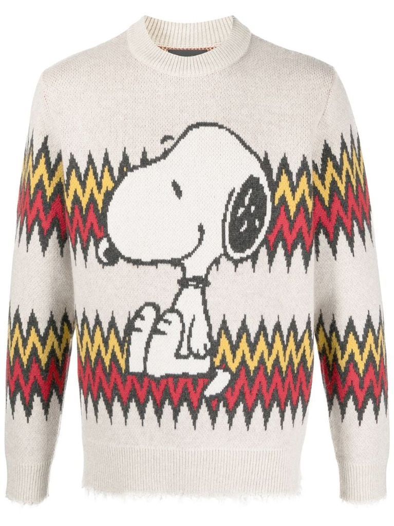 Snoopy jacquard jumper