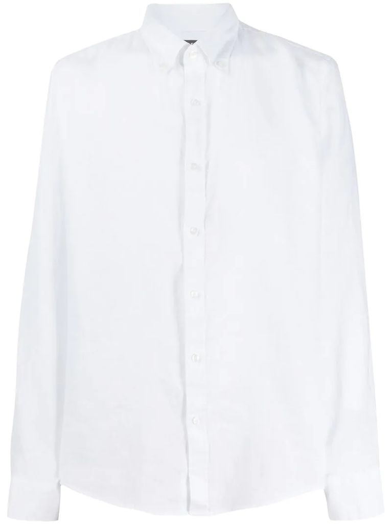 plain linen shirt
