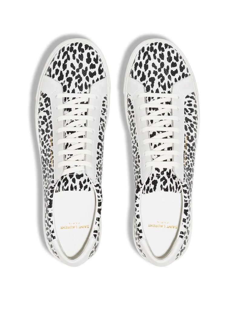 Andy leopard-print low-top sneakers