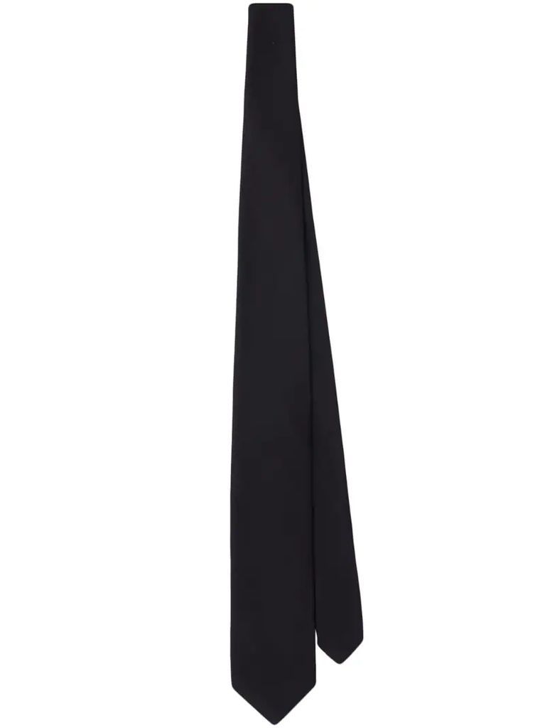 Re-Nylon pointed-tip tie