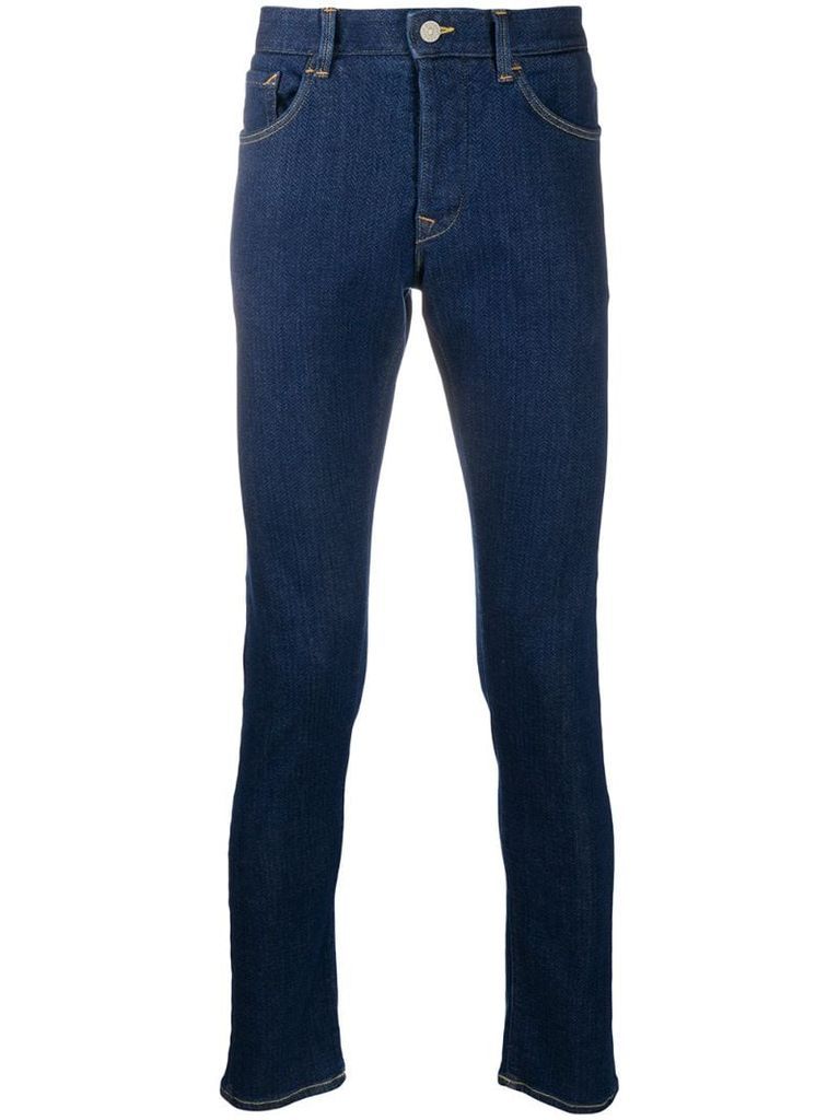 Sartoriale mid-rise slim jeans