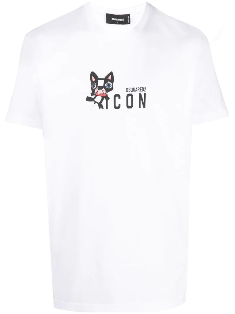 cat print T-shirt