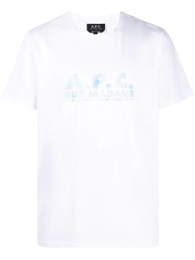 logo-print crew neck T-shirt