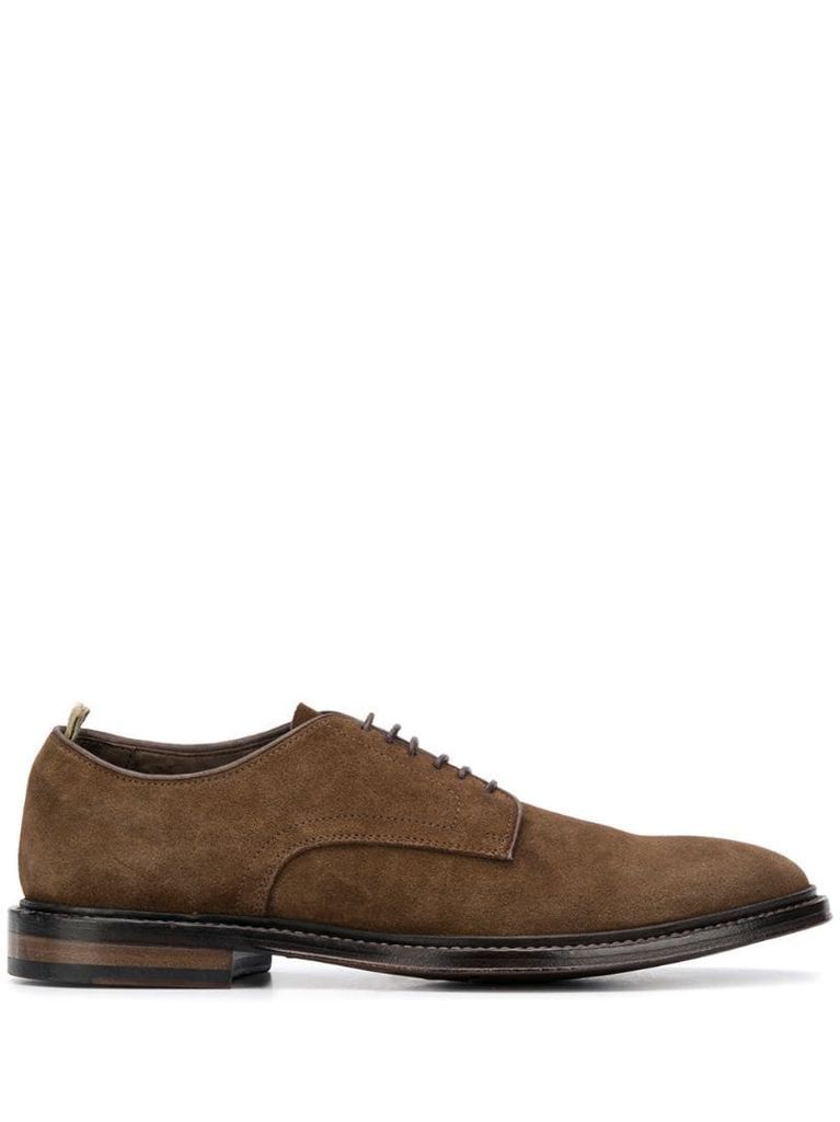 Cornell textured style Derby shoes