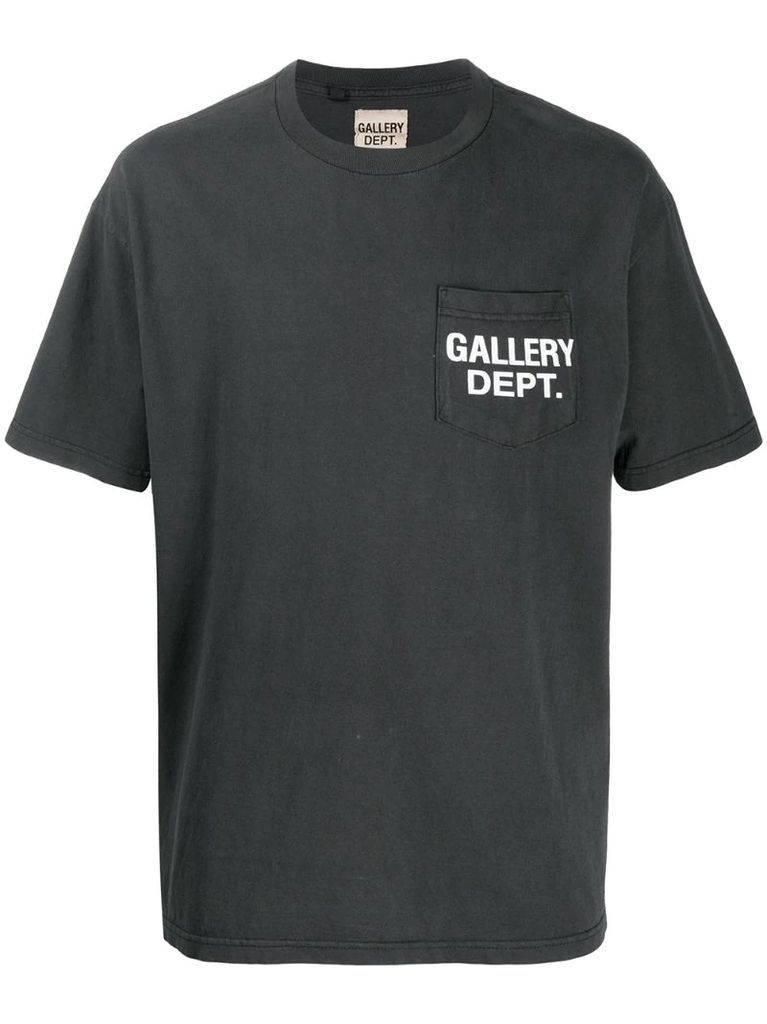 logo-print pocket T-Shirt