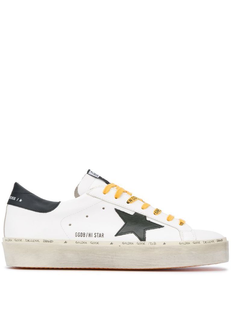 Superstar lace-up trainers
