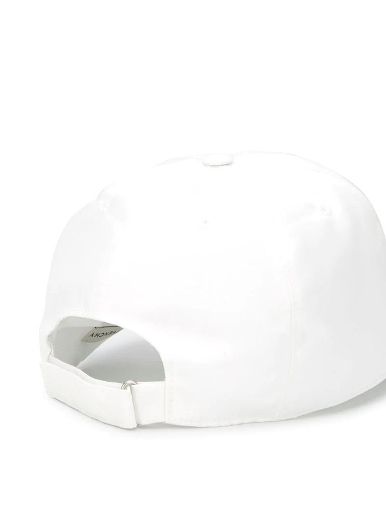logo print cotton baseball cap
