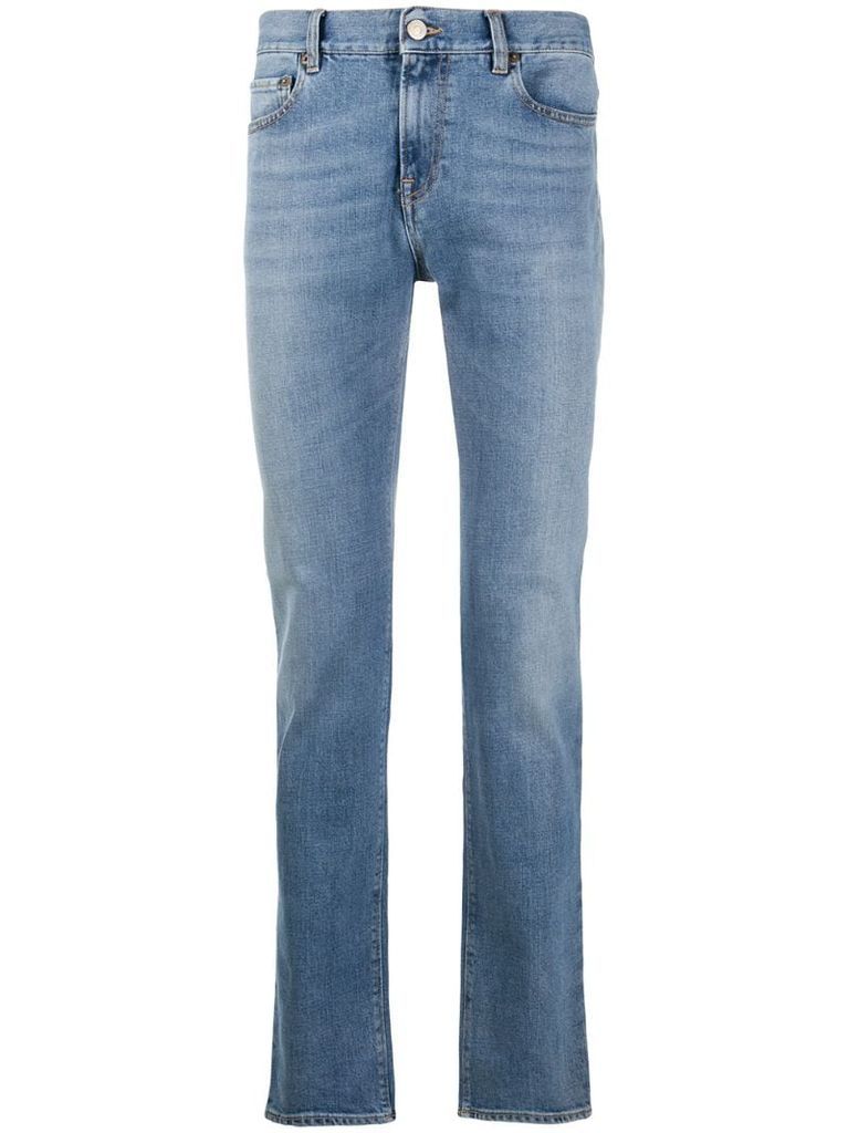 five pocket slim-fit jeans